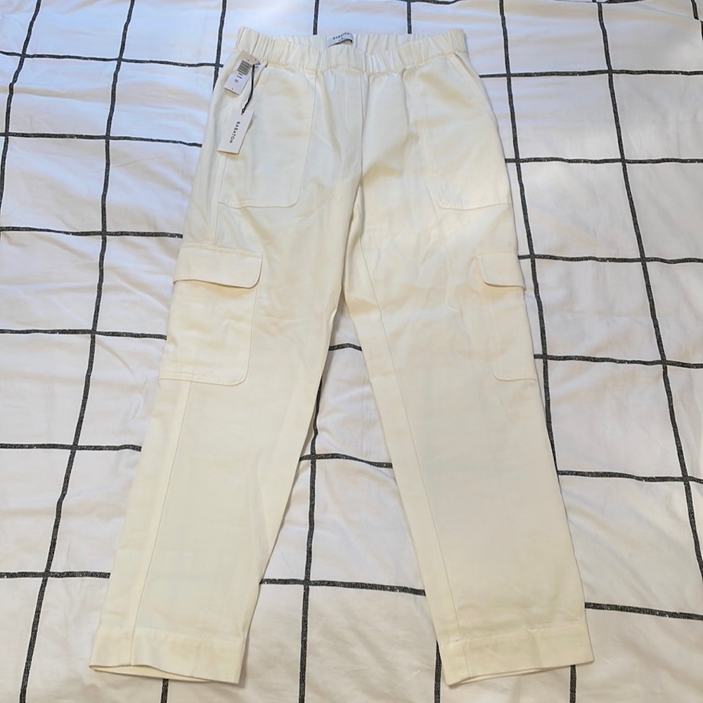 Aritzia Babaton Titan Pant in Milk, Size 4